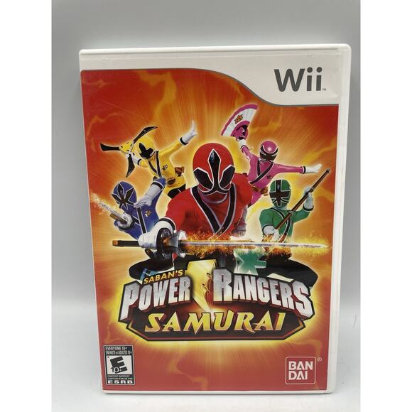 Power Rangers Samurai (Nintendo Wii Video Game, 2011) CIB Nintendo - Picture 1 of 4